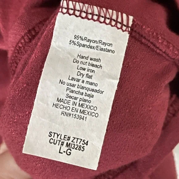 NWT Misia Tie Front Tunic - Picture 7 of 7